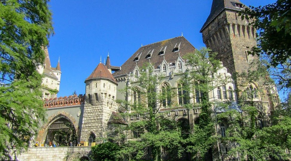 Vajdahunyad Castle, Budapest (City Park), Hungary